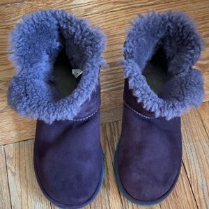 Ugg Bailey Purple Button Boots